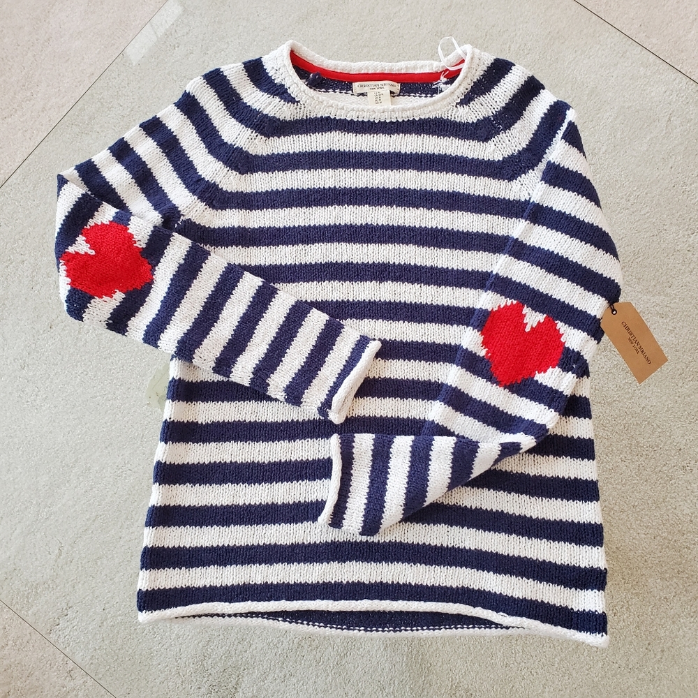 Christian Siriano ❤ sweater with Heart on sleeves